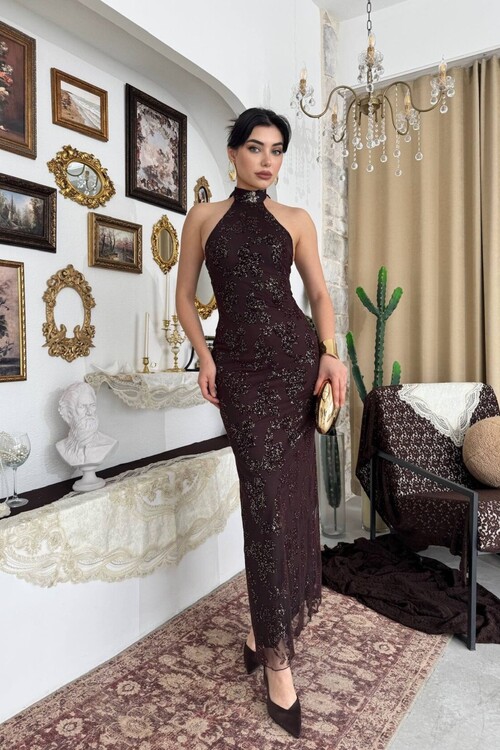 Gerne Neckline Dress