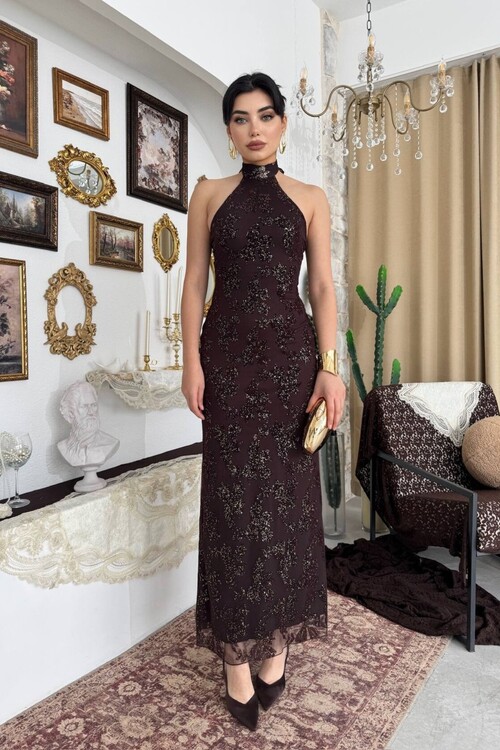 Gerne Neckline Dress