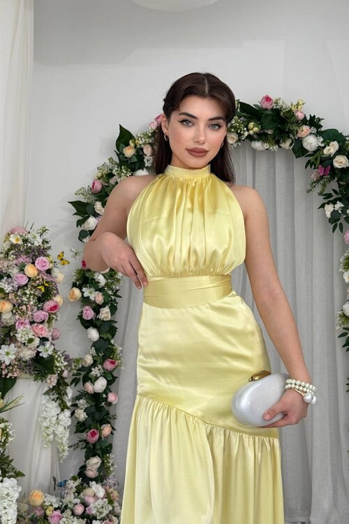 Herap Dress with Belt Detail