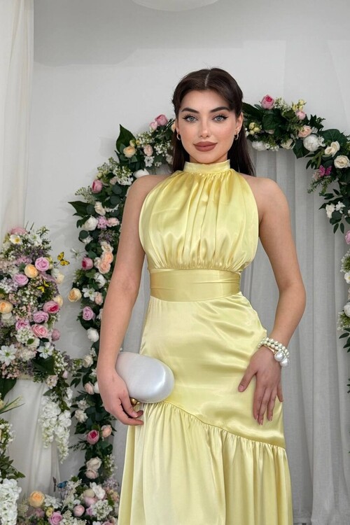 Herap Dress with Belt Detail