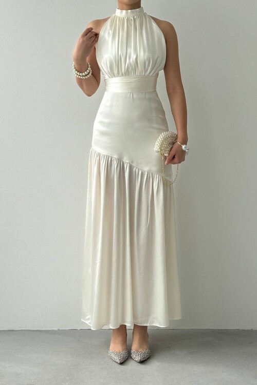 Herap Dress with Belt Detail