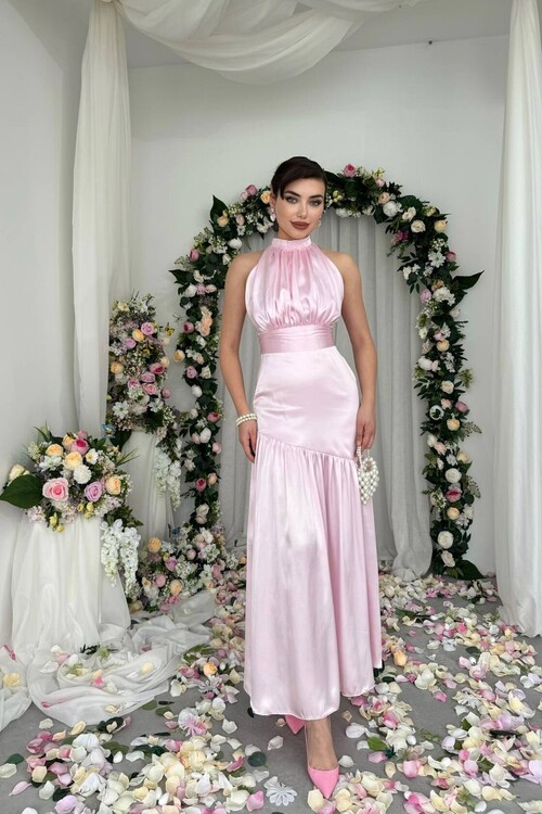 Herap Dress with Belt Detail