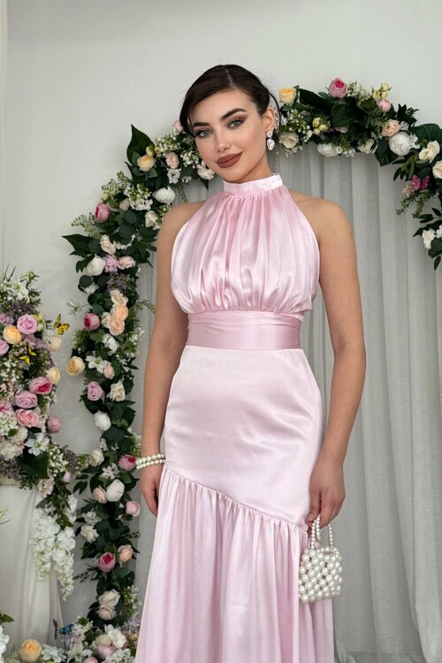 Herap Dress with Belt Detail