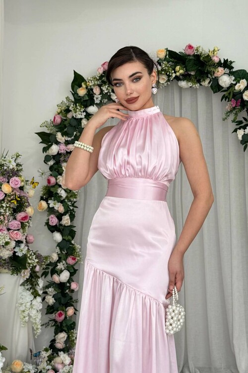 Herap Dress with Belt Detail