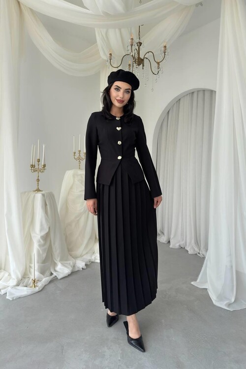 Insa Karma Düğme Detaylı Takım