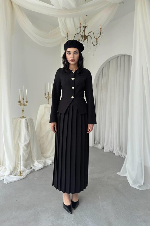 Insa Karma Düğme Detaylı Takım