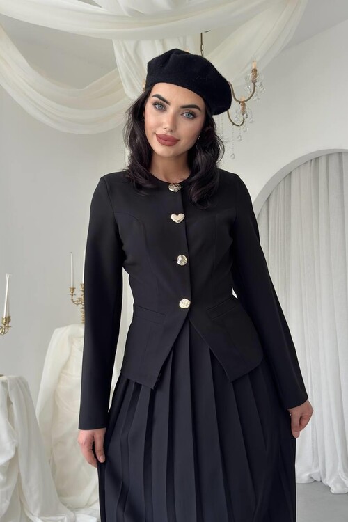 Insa Karma Düğme Detaylı Takım