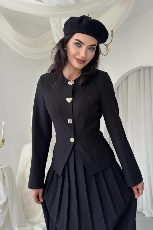 Insa Karma Düğme Detaylı Takım