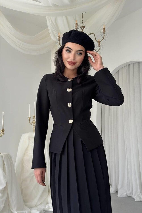 Insa Karma Düğme Detaylı Takım