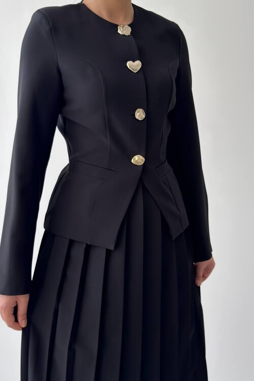 Insa Karma Düğme Detaylı Takım