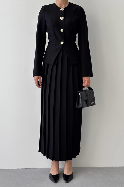 Insa Karma Düğme Detaylı Takım