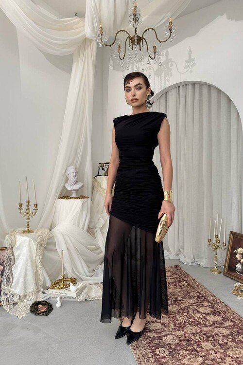 Jana Transparan Elbise