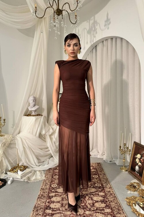 Jana Transparan Elbise