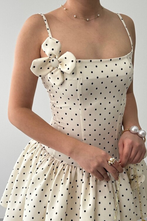 Keraj Dress with Floral Details