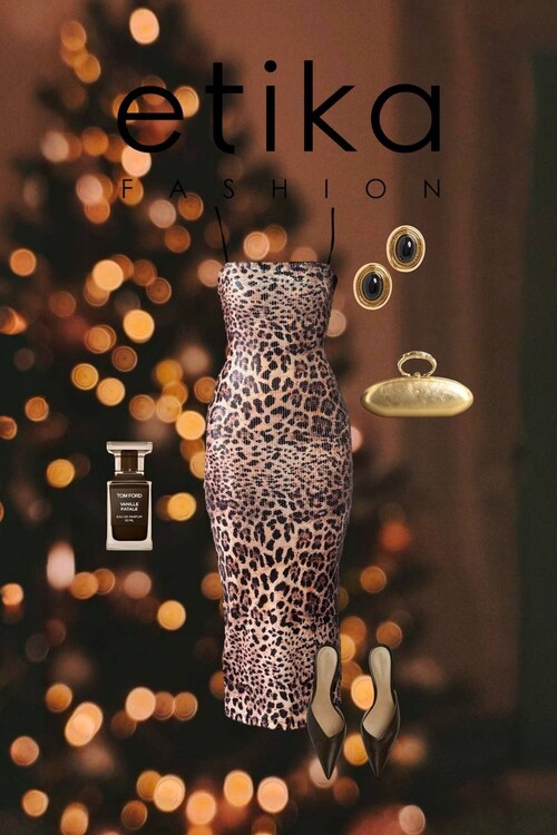 Kisha İp Askılı Elbise