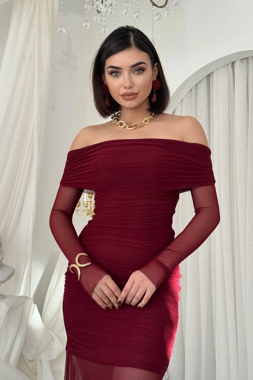 Kovıa Straplez Elbise