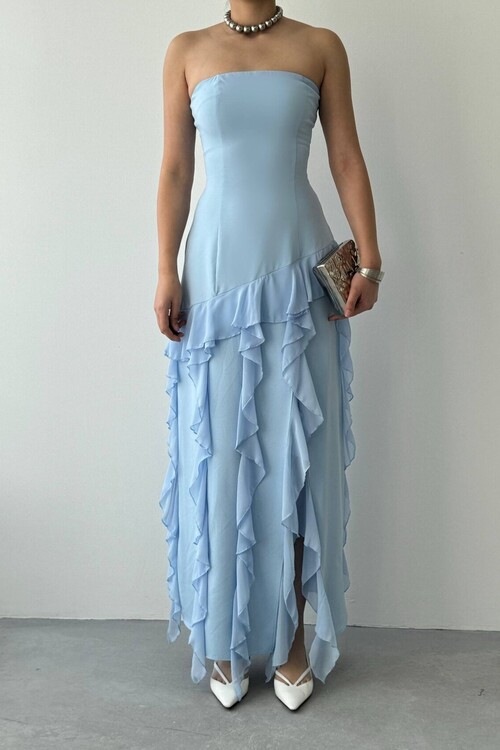 Madel Straplez Elbise