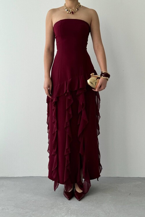 Madel Straplez Elbise