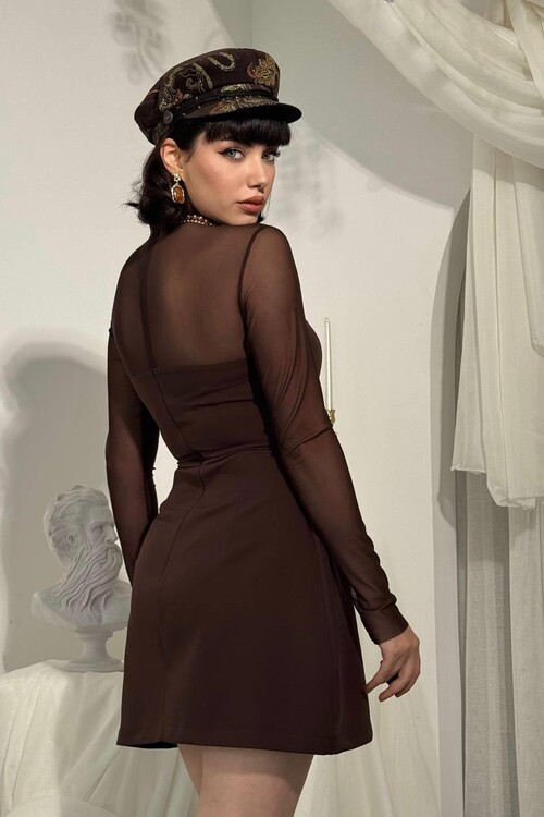 Nessa Transparan Elbise