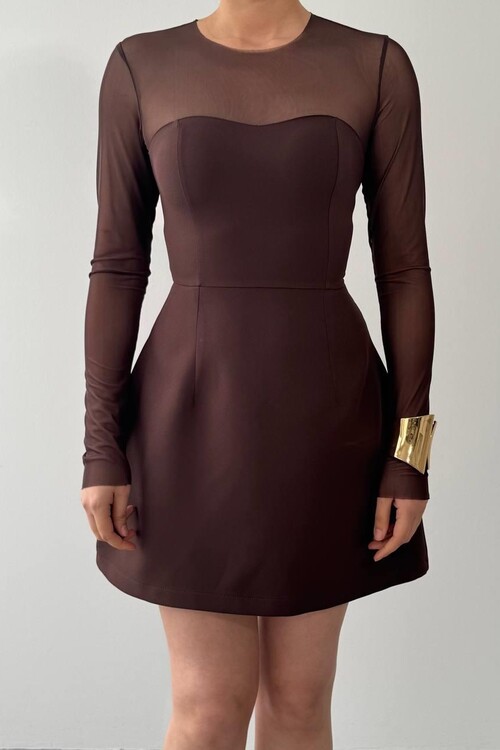 Nessa Transparan Elbise