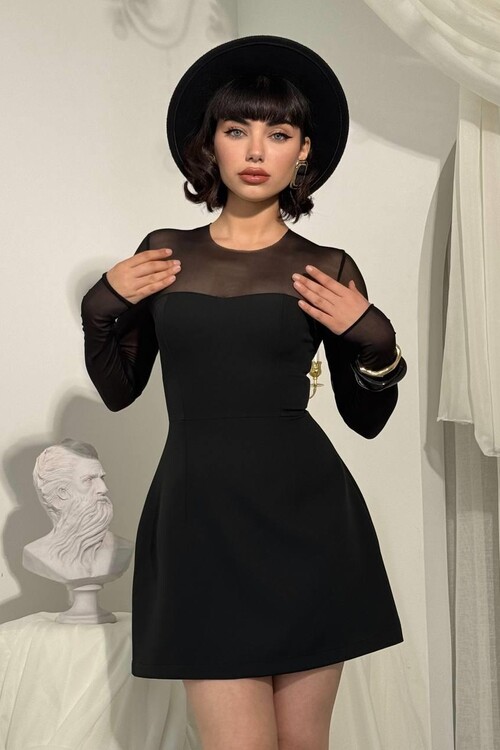 Nessa Transparan Elbise