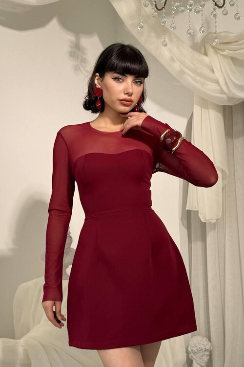 Nessa Transparan Elbise