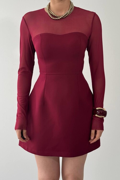 Nessa Transparan Elbise