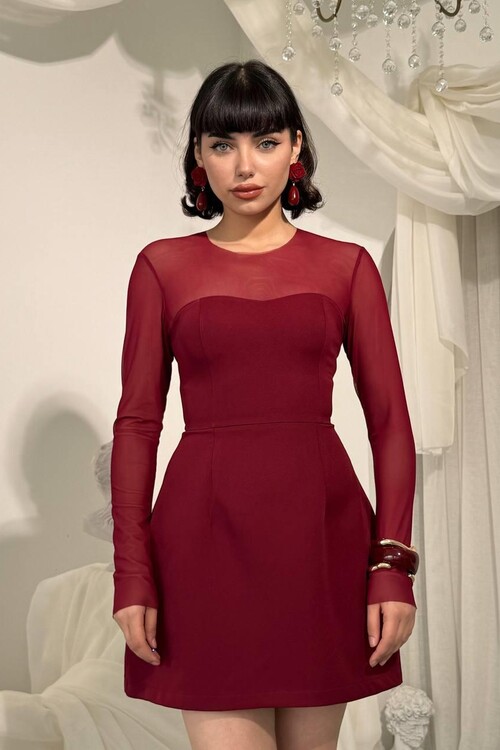 Nessa Transparan Elbise