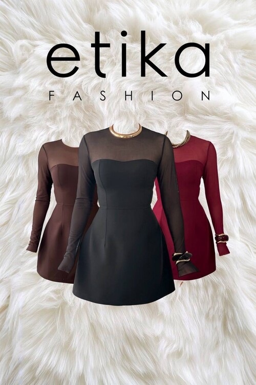 Nessa Transparan Elbise