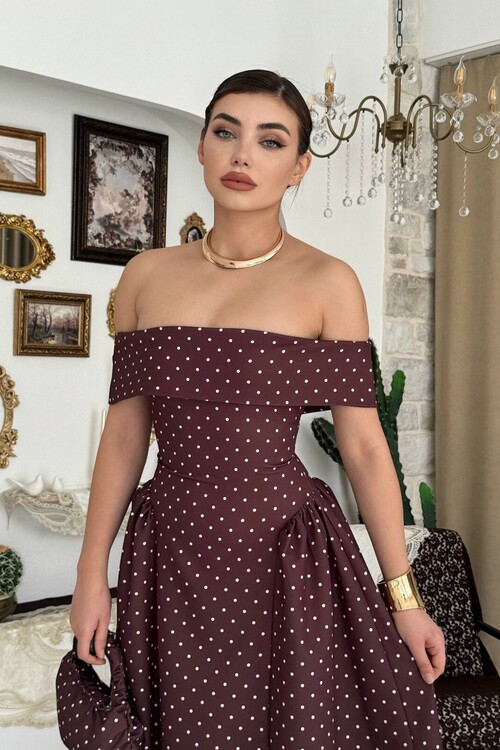 Ogel Straplez Elbise