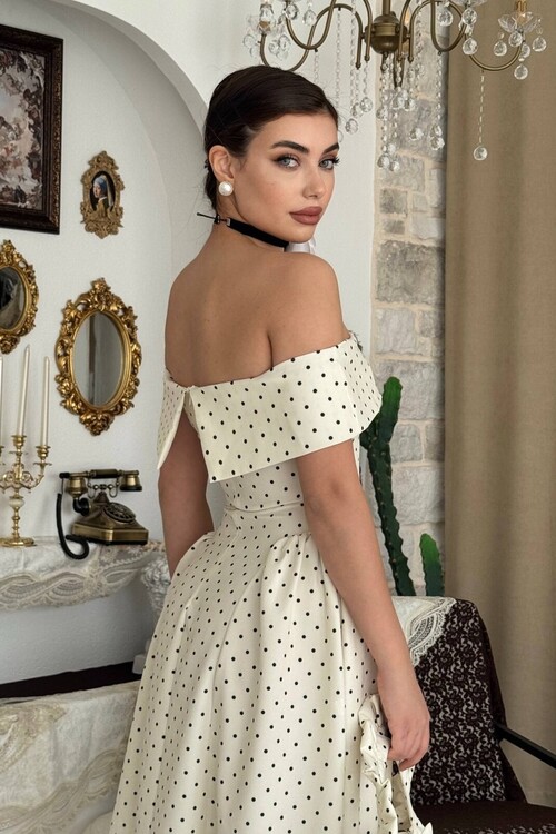 Ogel Strapless Dress