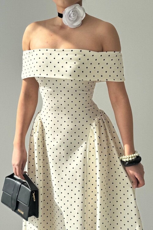 Ogel Strapless Dress