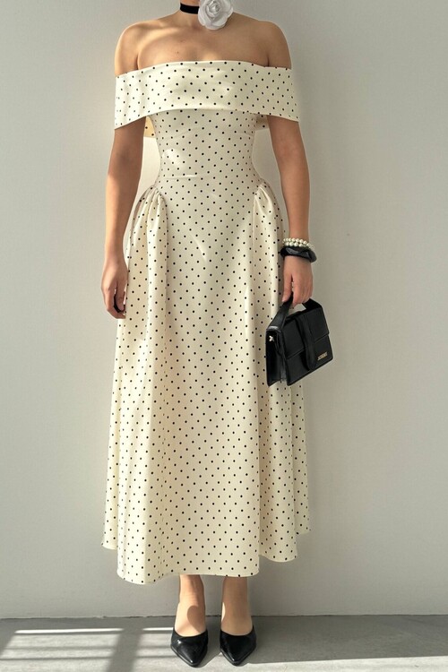 Ogel Strapless Dress