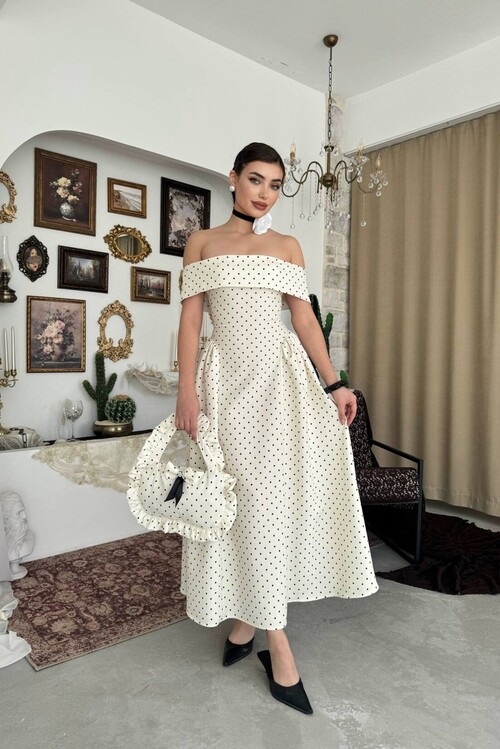 Ogel Strapless Dress