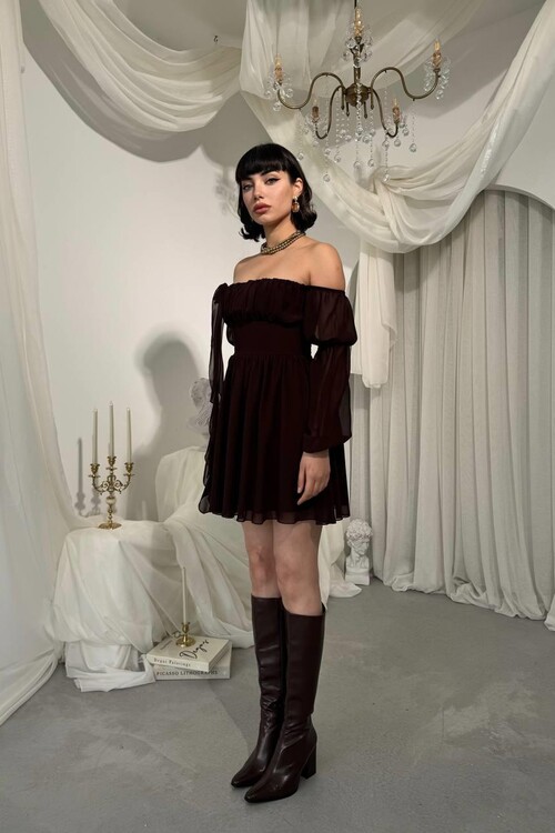 Pure Straplez Elbise