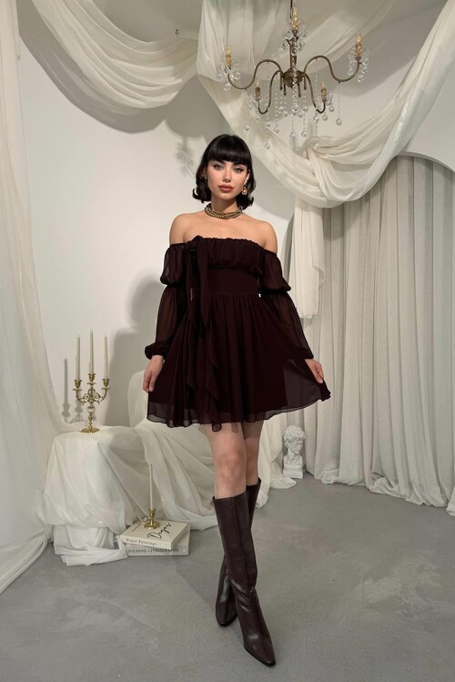 Pure Straplez Elbise