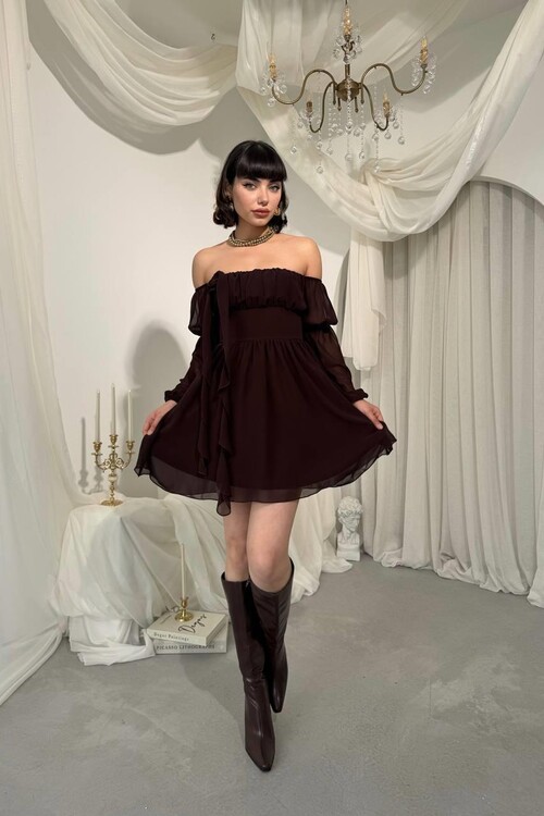 Pure Straplez Elbise