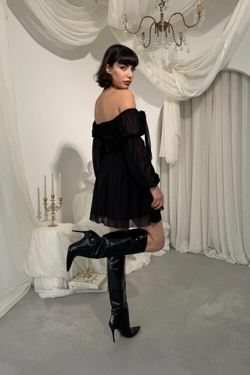 Pure Straplez Elbise