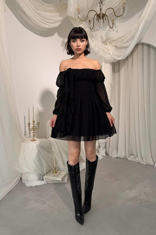 Pure Straplez Elbise