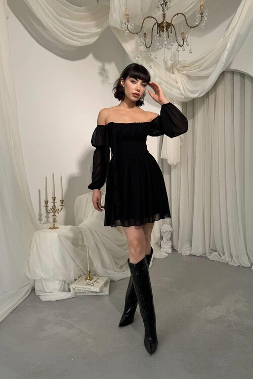 Pure Straplez Elbise