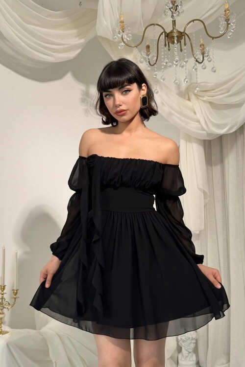 Pure Straplez Elbise