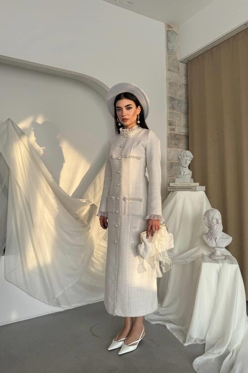 Ravis Cep Detaylı Elbise