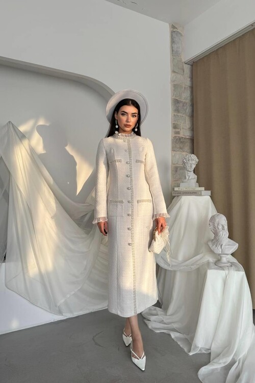 Ravis Cep Detaylı Elbise