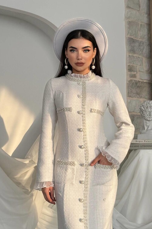 Ravis Cep Detaylı Elbise