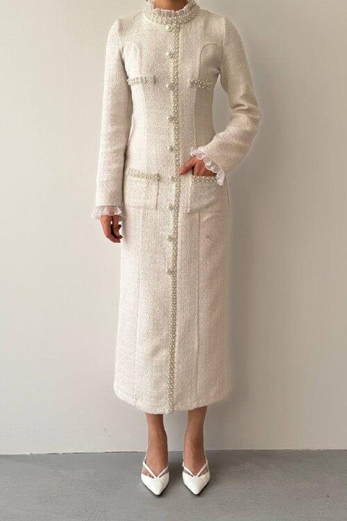 Ravis Cep Detaylı Elbise