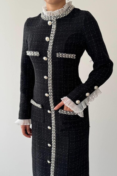 Ravis Cep Detaylı Elbise