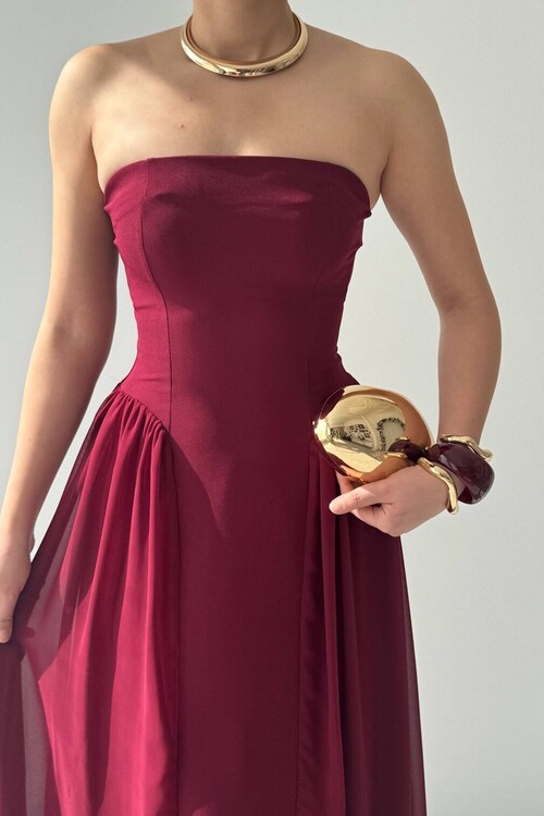 Reny Strapless Dress