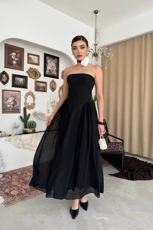 Reny Strapless Dress