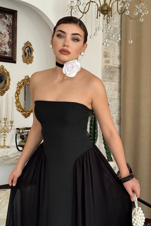Reny Strapless Dress