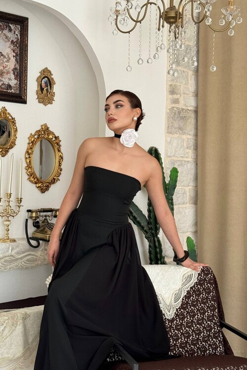 Reny Strapless Dress